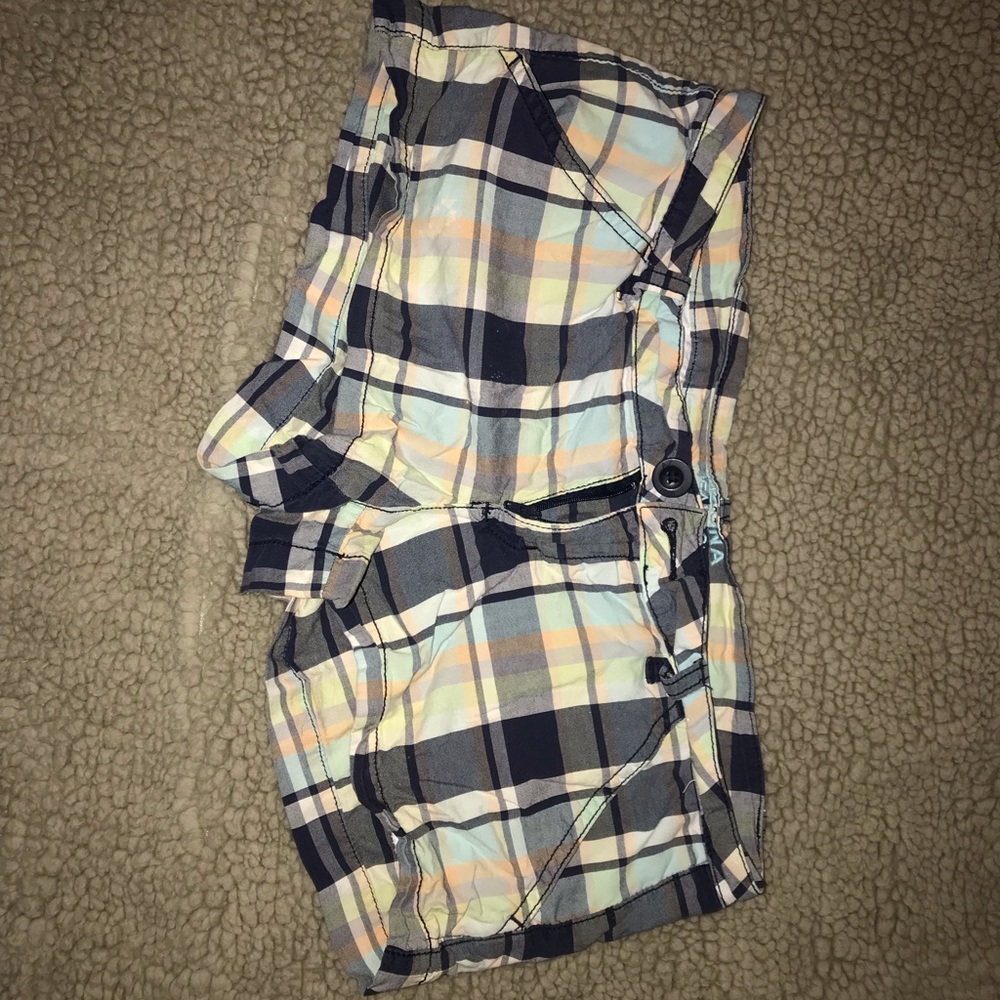 Plaid shorts